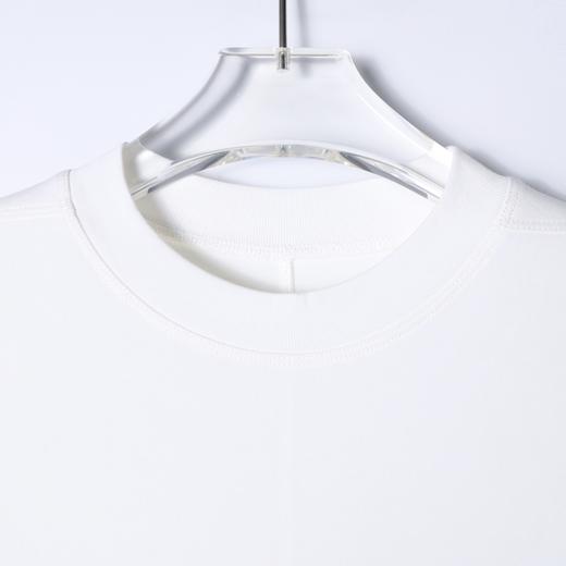 SDSA男装2026新款高贵轻奢极简风纯色缝线设计圆领短袖T恤百搭 商品图2