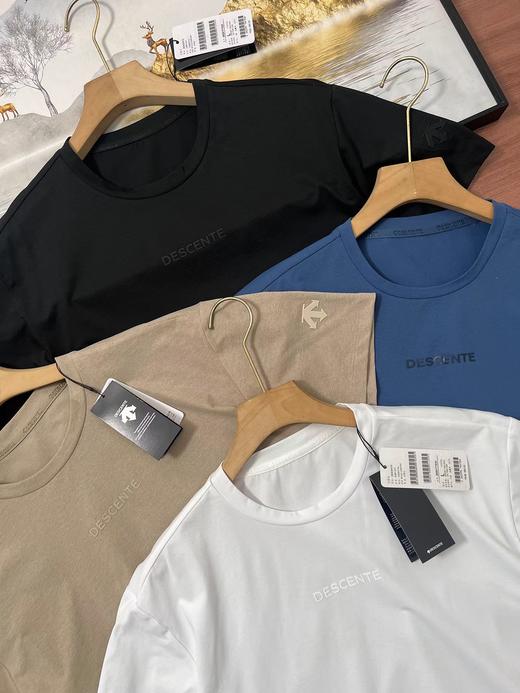 F032983极简通勤男女同款吸湿速干UPF100+防晒短袖T恤 商品图1