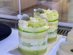 蜜瓜椰奶小蛋糕