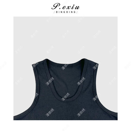 03-5潘依绣丁丁宠粉肌理感针织松紧腰连衣裙Q34341 商品图2