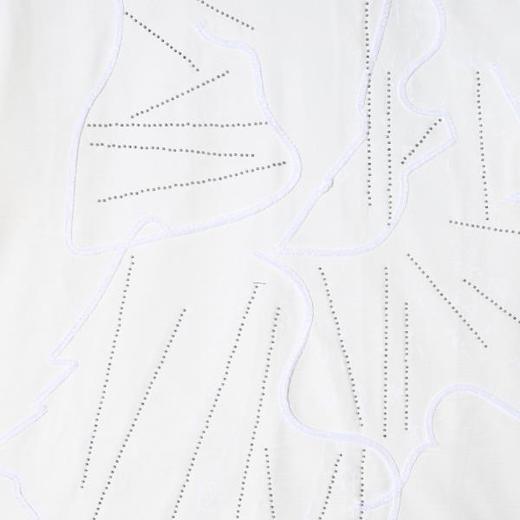 SDSA男装2026新款高贵轻奢潮牌抽象贴布烫钻圆领短袖T恤百搭痞帅 商品图3