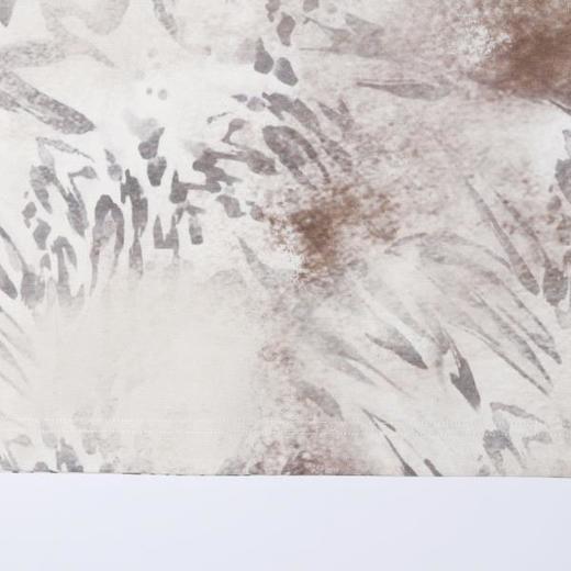 SDSA男装2026新款高贵轻奢国潮复古植物印花扎染圆领短袖T恤百搭 商品图3