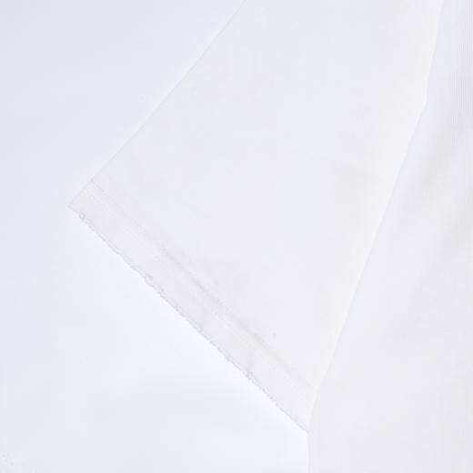 SDSA男装2026新款高贵轻奢美式毛边贴布字母数字做旧圆领短袖T恤 商品图3