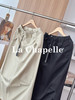 专柜实拍【100棉~】拉夏贝尔/La Chapelle胯宽救星！美式松紧腰抽绳可调节藏肉遮胯压褶休闲百搭半身裙 商品缩略图2