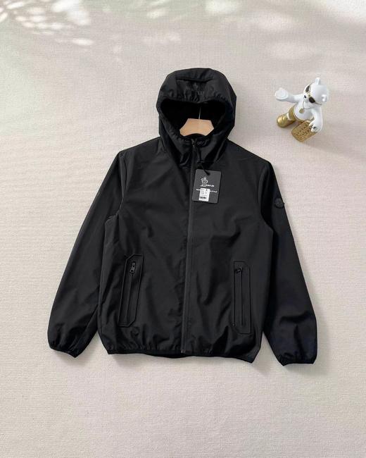 F032984春季新品简约大方男子商务休闲连帽夹克外套 商品图10