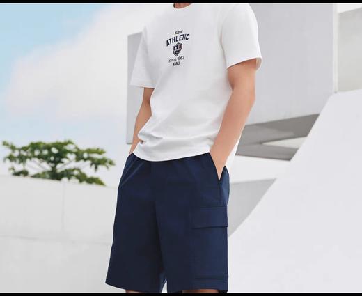 MJ/Kappa卡帕背靠背夏季新款纯棉运动短袖t恤男透气休闲半袖上衣 商品图1