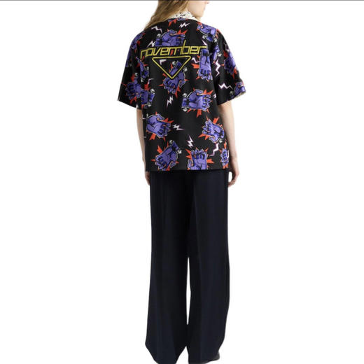 普拉达 26ss联名印花双面衬衫 男女同款 （DY） 商品图3