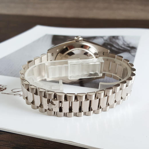 【95新】ROLEX 劳力士228239-0046天文台认证自动机械机芯日期、星期显示40MM（男款）星期日历型系列18K白金240326NJS15 商品图6