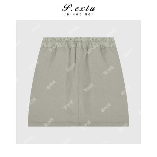 03-5潘依绣丁丁宠粉时尚休闲工装风短裙Q18835 商品图1