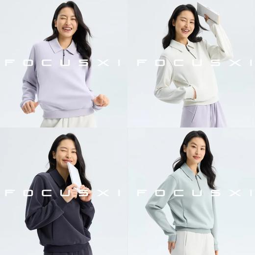 F032901极简老钱26年春新款砂洗兰精莫代尔空气polo上衣 商品图4