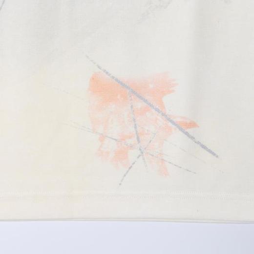 SDSA男装2026新款高贵轻奢简约涂鸦印花设计圆领短袖T恤百搭时尚 商品图4