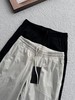 F032980通勤徒步梭织面料小标印花情侣松紧腰休闲长裤 商品缩略图3