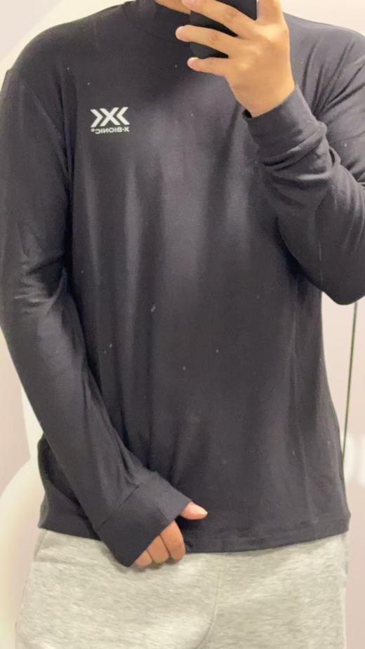 全新正品 xb高尔夫高奢保暖加厚打底衫，黑色L XL XXL 灰色L XL XXL 商品图8