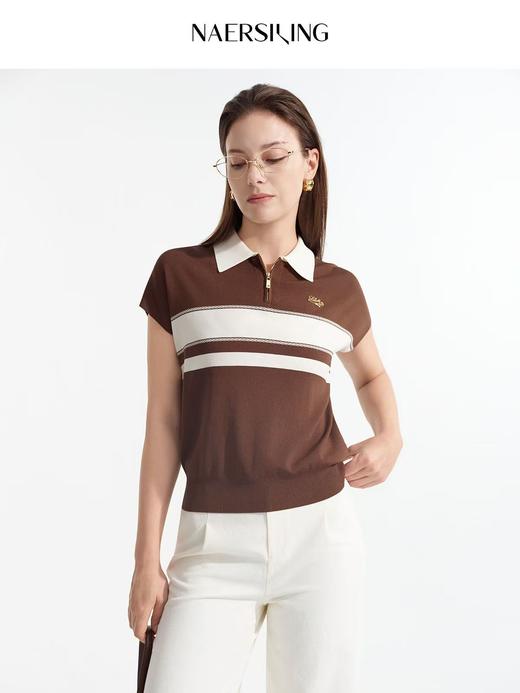 娜尔思NAERSI女装针织衫LZ03652C4 商品图0