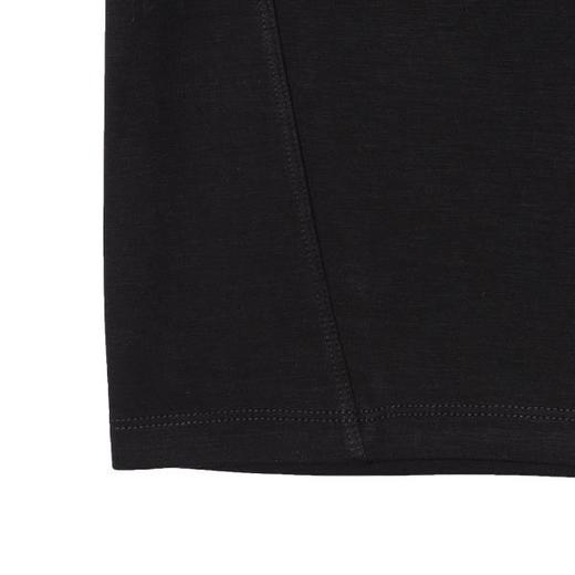 SDSA男装2026新款高贵轻奢极简风纯色缝线设计圆领短袖T恤百搭 商品图3