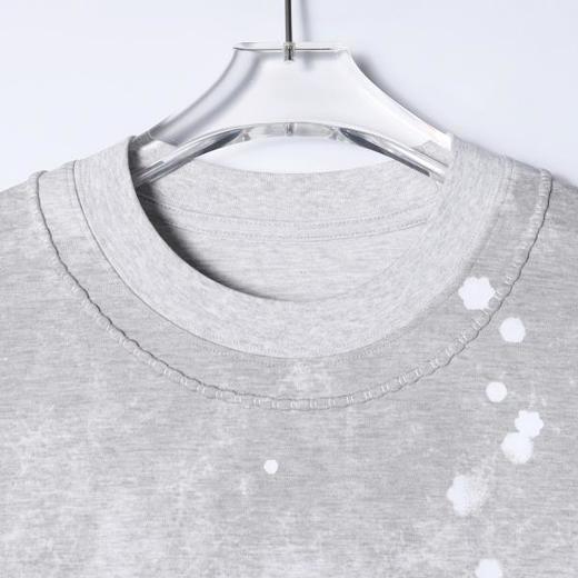 SDSA男装2026新款高贵轻奢美式扎染晕染泼墨印花圆领短袖T恤百搭 商品图2