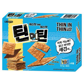 likesky叠叠脆饼干200g