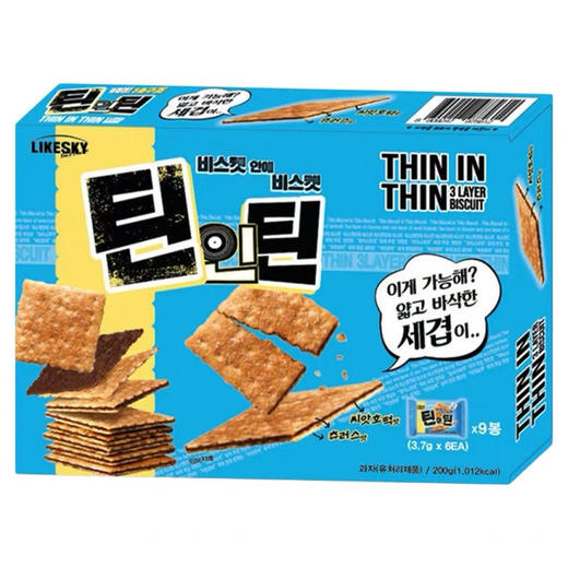 likesky叠叠脆饼干200g 商品图0