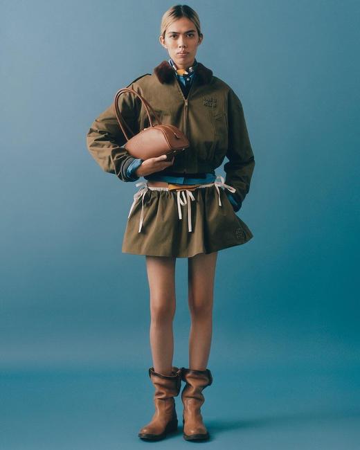 女款棉质刺绣短裙 可配套装lv017 商品图3