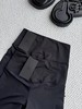 F032906高弹贴合不紧绷运动通勤高腰女子薄绒打底裤瑜伽裤 商品缩略图11