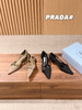 Prada 普拉达走秀款尖头镂空高跟鞋   （DBG） 商品缩略图1