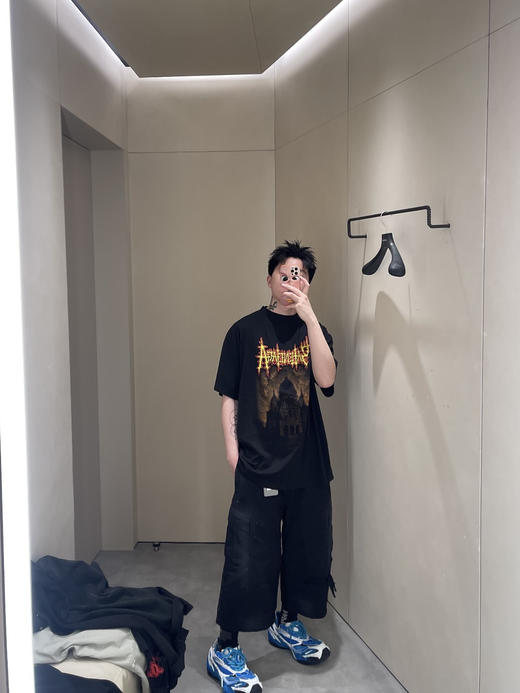 巴黎世家 26ss字母标识圣心教堂印花T恤 男女同款（DY） 商品图6