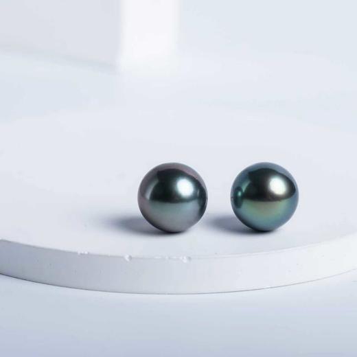 ⁶福利款【大溪地黑珍珠】S925银耳钉，12-13MM，编号ED158，出证书，48小时鉴赏期——SS06-CR-YMZZ【HOT】 商品图0