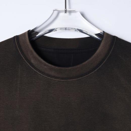 SDSA男装2026新款高贵轻奢j简约复古渐变袖口铆钉短袖T恤百搭时尚 商品图1