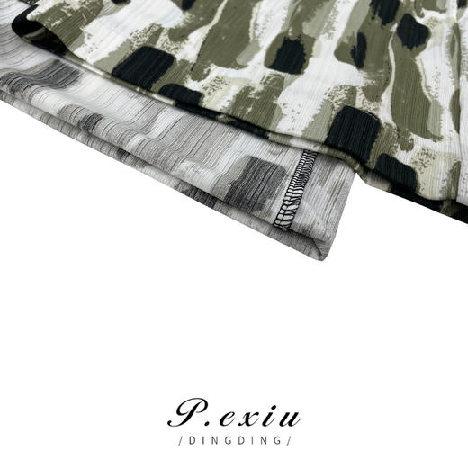 03-5潘依绣丁丁宠粉设计感宽松气质百搭潮流直筒休闲裤 Z11336 商品图3