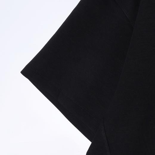 SDSA男装2026新款高贵轻奢极简风纯色缝线设计圆领短袖T恤百搭 商品图2