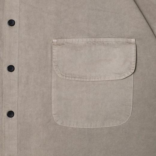 SDSA男装2026新款高贵轻奢复古工装双口袋短袖衬衫百搭舒适上衣 商品图2