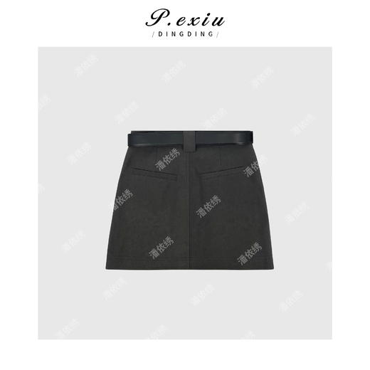 03-5潘依绣丁丁宠粉韩系简约短裙半身裙Q1442 商品图1