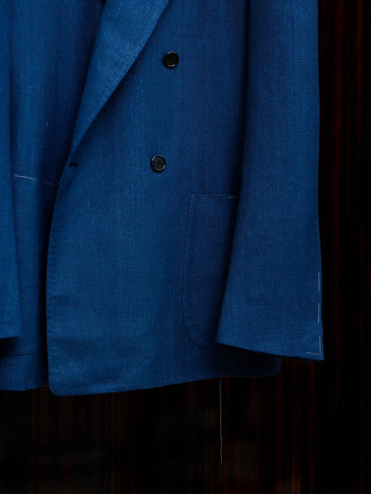 Cesare Attolini 4x1双排扣亚麻Blazer 商品图9