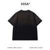 SDSA男装2026新款高贵轻奢j简约复古渐变袖口铆钉短袖T恤百搭时尚 商品缩略图4