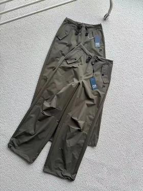 F032913梭织工装裤长裤女裤2026春季宽松降落伞裤休闲运动裤