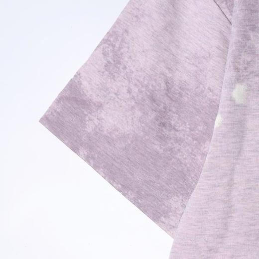 SDSA男装2026新款高贵轻奢美式扎染晕染泼墨印花圆领短袖T恤百搭 商品图2