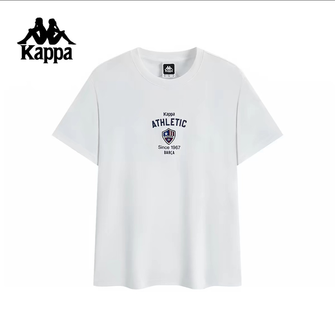 MJ/Kappa卡帕背靠背夏季新款纯棉运动短袖t恤男透气休闲半袖上衣