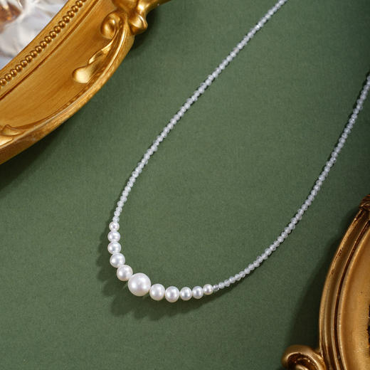 子佩集【月光序曲】珍珠惜王妃项链【XHXL001】排珠2602 商品图0