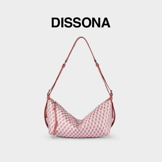 【2F】DISSONA迪桑娜包包女2026新品幸运锦囊提花帆船包单肩斜挎包中性运动挎包 商品图4