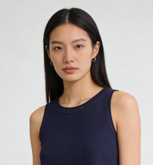 G2000女装SS26商场新款【可机洗】针织背心61276021 商品图2