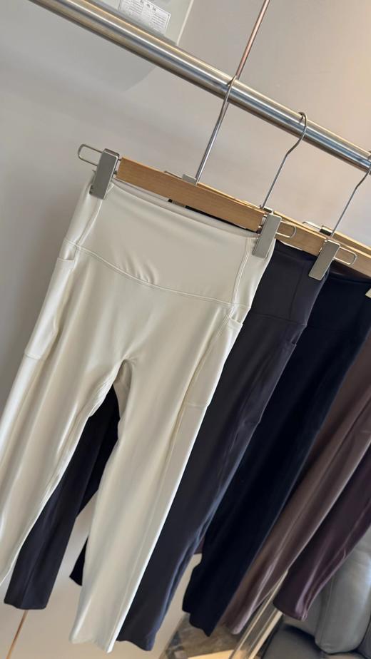 F032990新款弹力高腰收腹运动健身跑步薄款瑜伽打底裤 商品图5