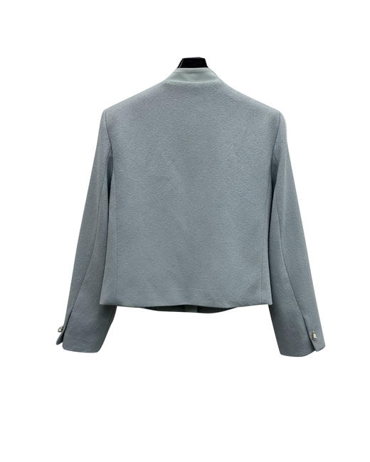 女款羊毛呢蝴蝶结外套lv010 商品图1