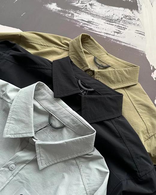 F032936三色新款户外口袋战术压胶衬衫上衣外套夹克 商品图7