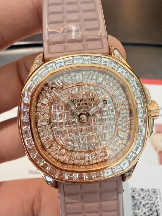 定制版5062/450R 满钻女手雷
Customized version 5062/450R full diamond female hand grenade〖莫桑真钻后加钻版本➕满血版一体机芯〗 商品图8