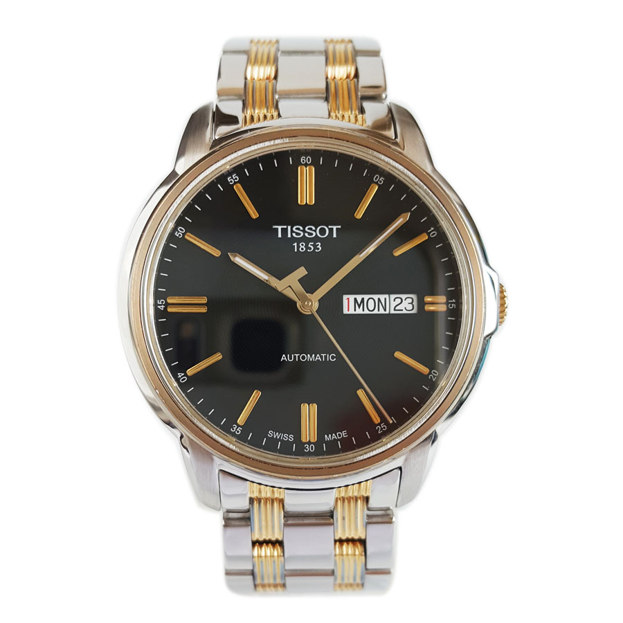 【95新】TISSOT天梭T065.430.22.051.00自动机械日期显示、星期显示39MM（男款）经典系列精钢210326HS04