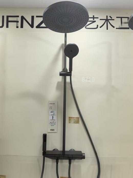 法恩莎卫浴 大花洒F4M8710GGW 枪灰 商品图2