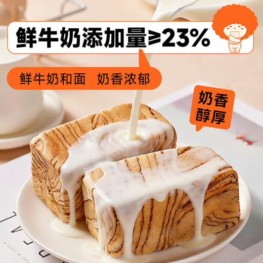 面包新语 鲜奶小吐司（原味/巧克力） 商品图3