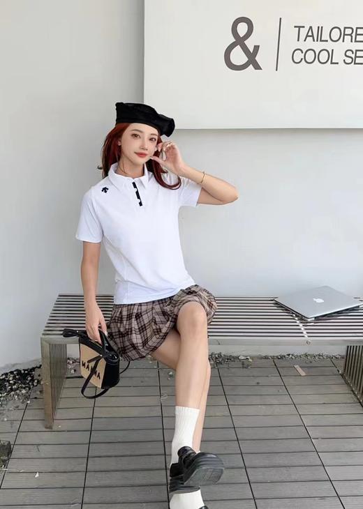 F032904日常通勤女款吸湿排汗舒适透气短袖翻领POLO衫 商品图7
