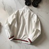 F032916春季新款度假风条纹撞色立领休闲拉链夹克外套 商品缩略图8