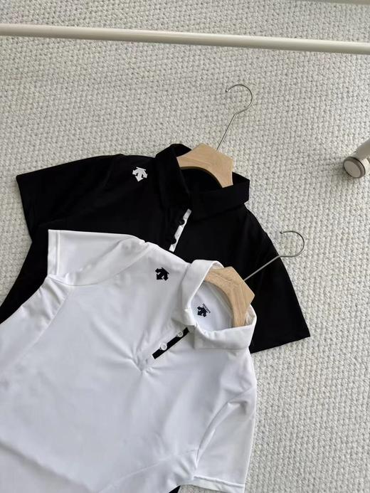 F032904日常通勤女款吸湿排汗舒适透气短袖翻领POLO衫 商品图1